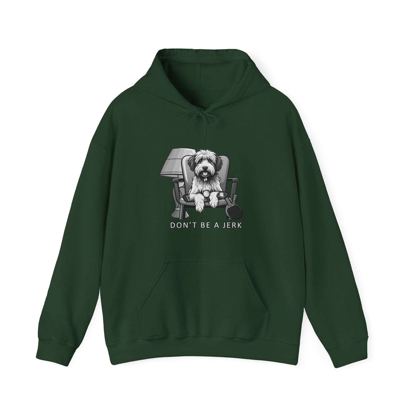 "Don’t Be a Jerk Hoodie – Funny ‘The Jerk’ Movie Reference Design" Unisex Heavy Blend™ Hooded Sweatshirt