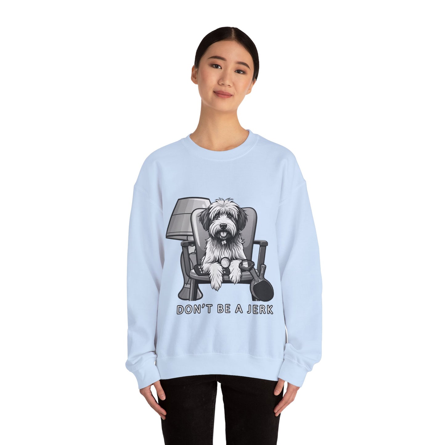 Funny Movie Inspired Unisex Sweatshirt - Don't be a Jerk Design