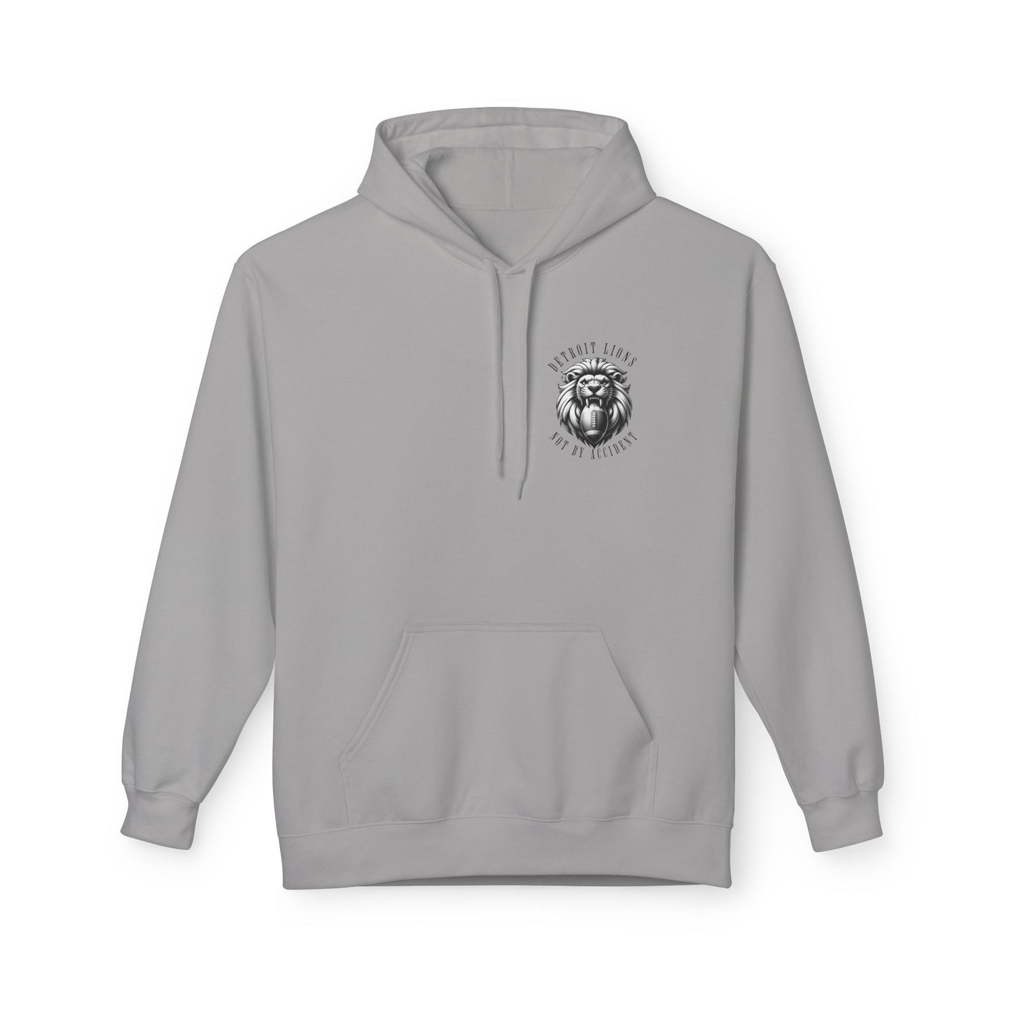 Hoodie for Football Fans - Detroit Lions, Not By Accident Design