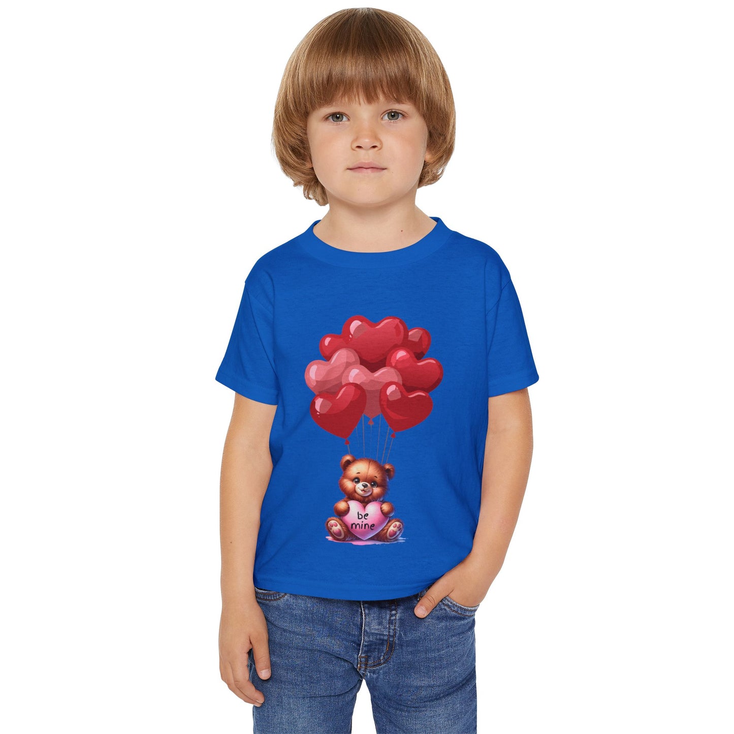 "Be Mine" – Adorable Teddy Bear Valentine’s Toddler Shirt