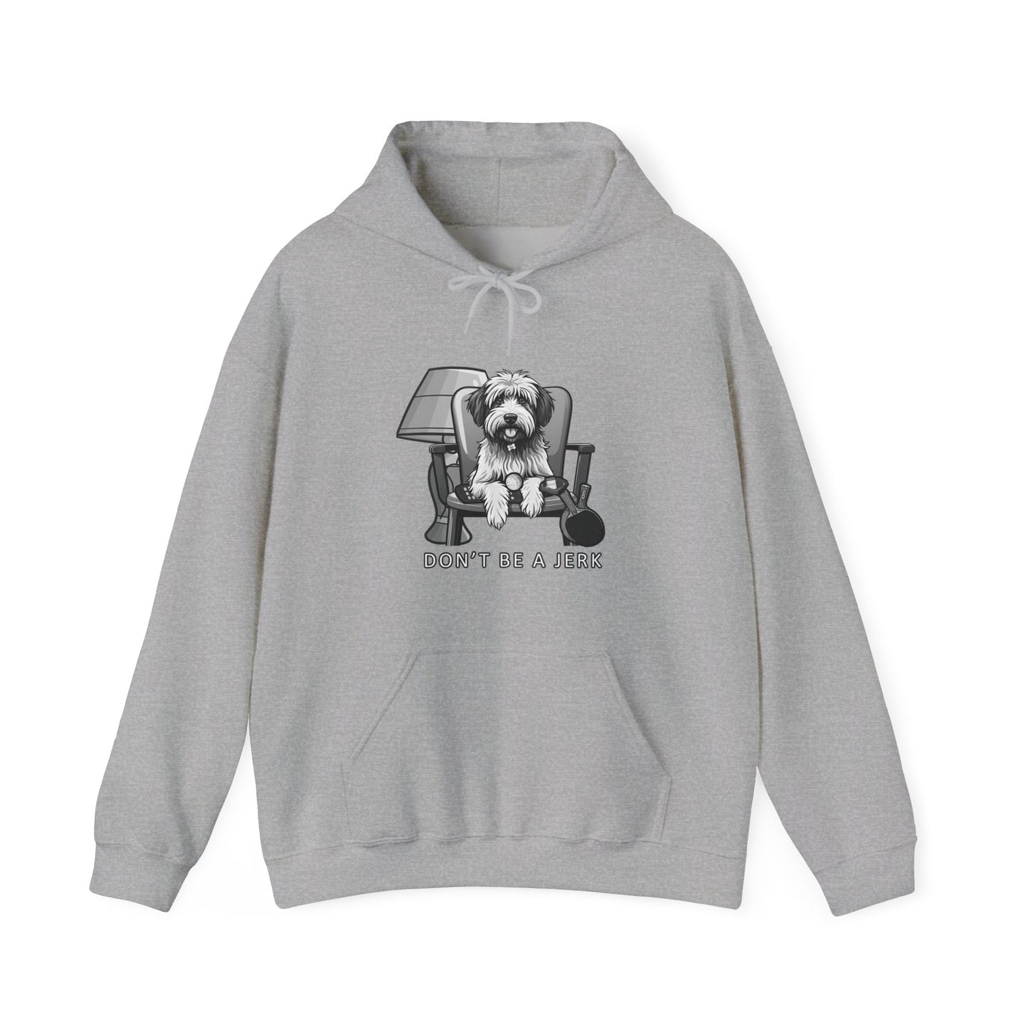 "Don’t Be a Jerk Hoodie – Funny ‘The Jerk’ Movie Reference Design" Unisex Heavy Blend™ Hooded Sweatshirt