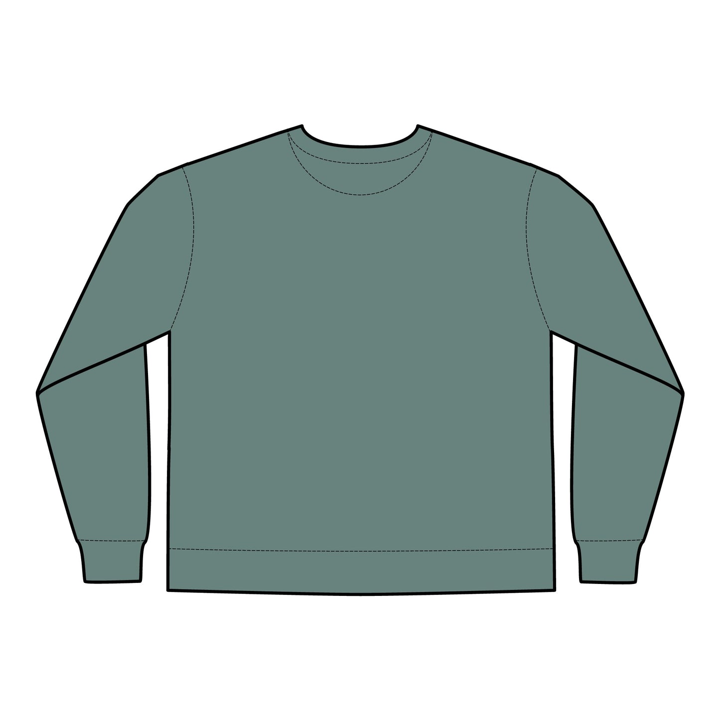 Crewneck Sweatshirt - Life is Good with Coffee, Pickleball, and Wine Design