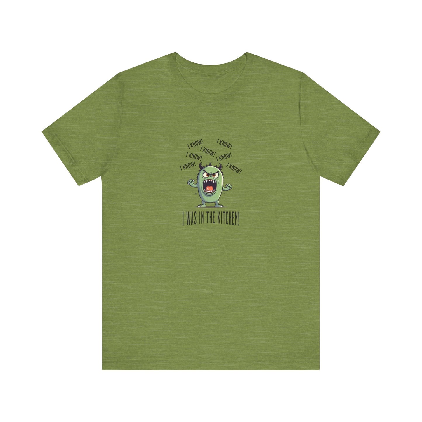 T-Shirt - Angry Monster Pickleball 'I Know, I'm in the Kitchen'