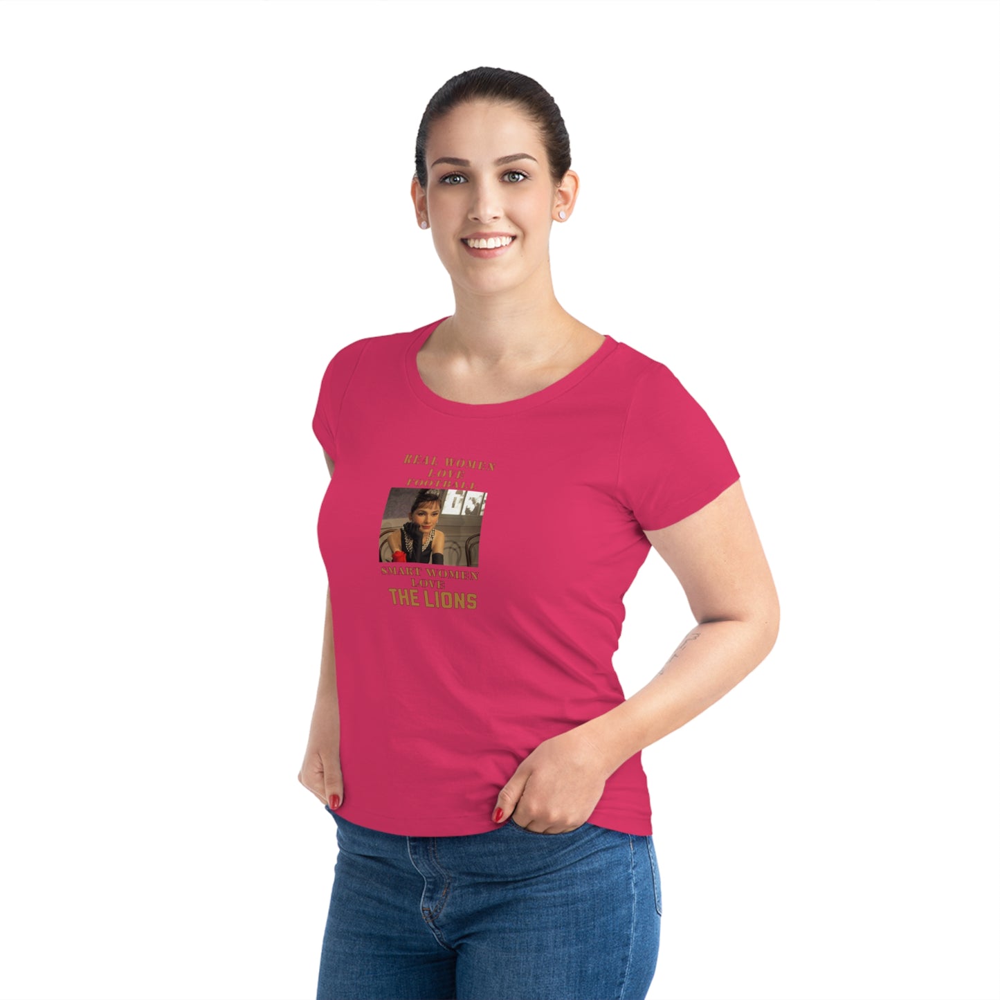 Women's T-Shirt Audrey Hepburn Football Quote