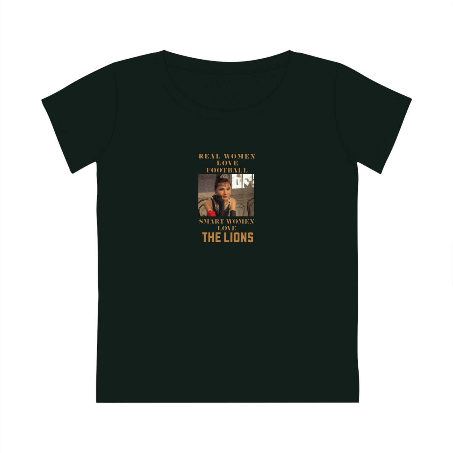 Women's T-Shirt Audrey Hepburn Football Quote