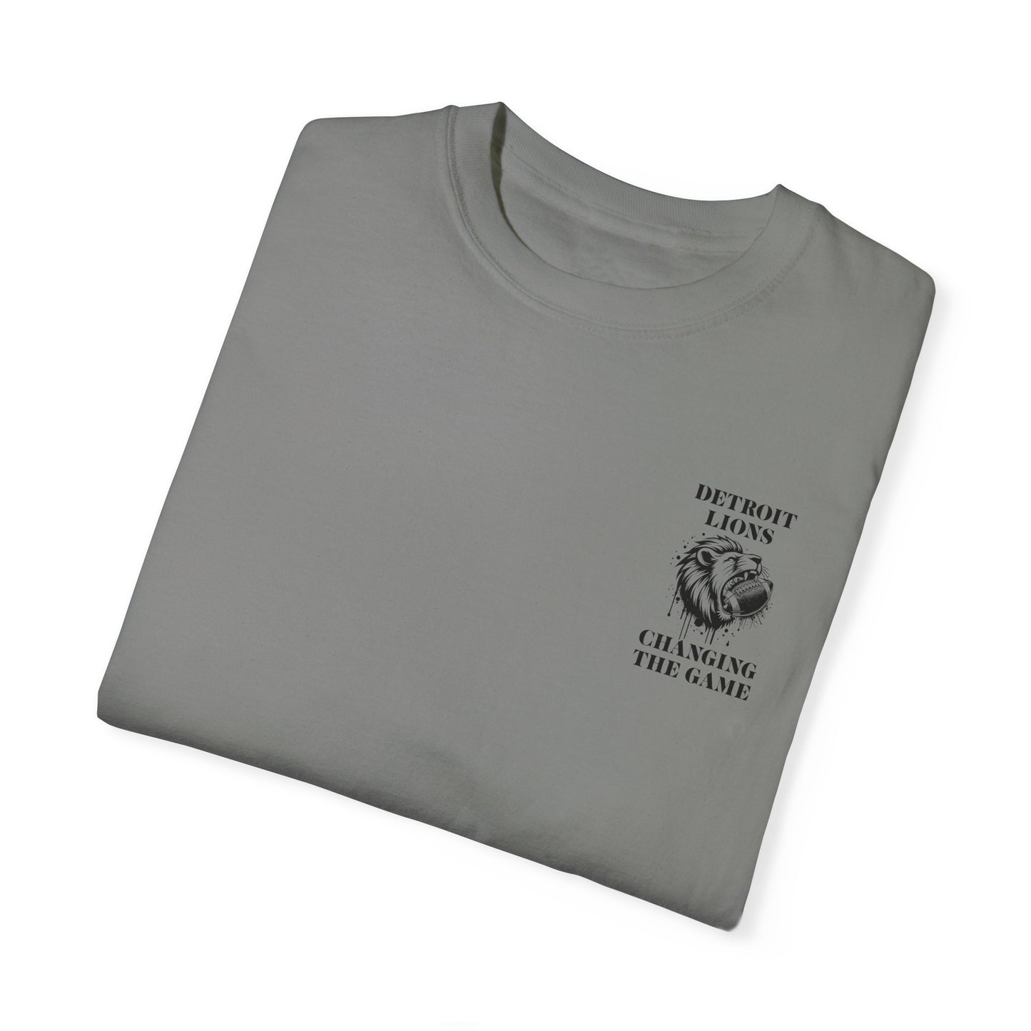 Football Lion Unisex T-shirt - Detroit Lions, Changing the Game