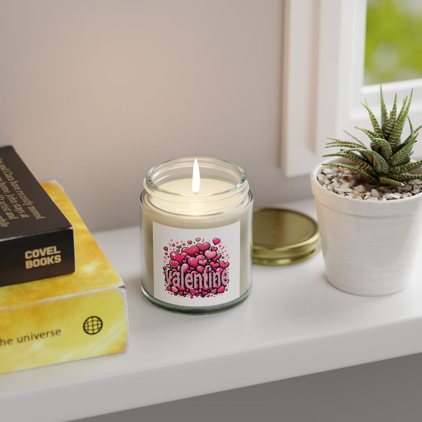 Scented Candles, Valentine Bouquet Heart Design
