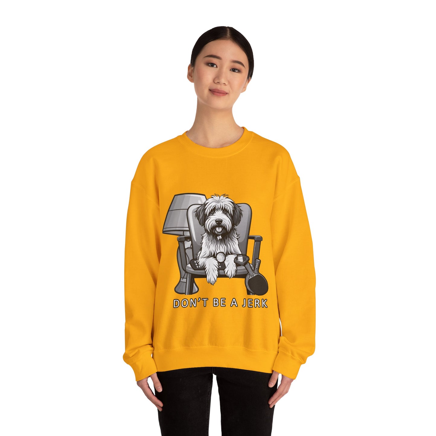 Funny Movie Inspired Unisex Sweatshirt - Don't be a Jerk Design