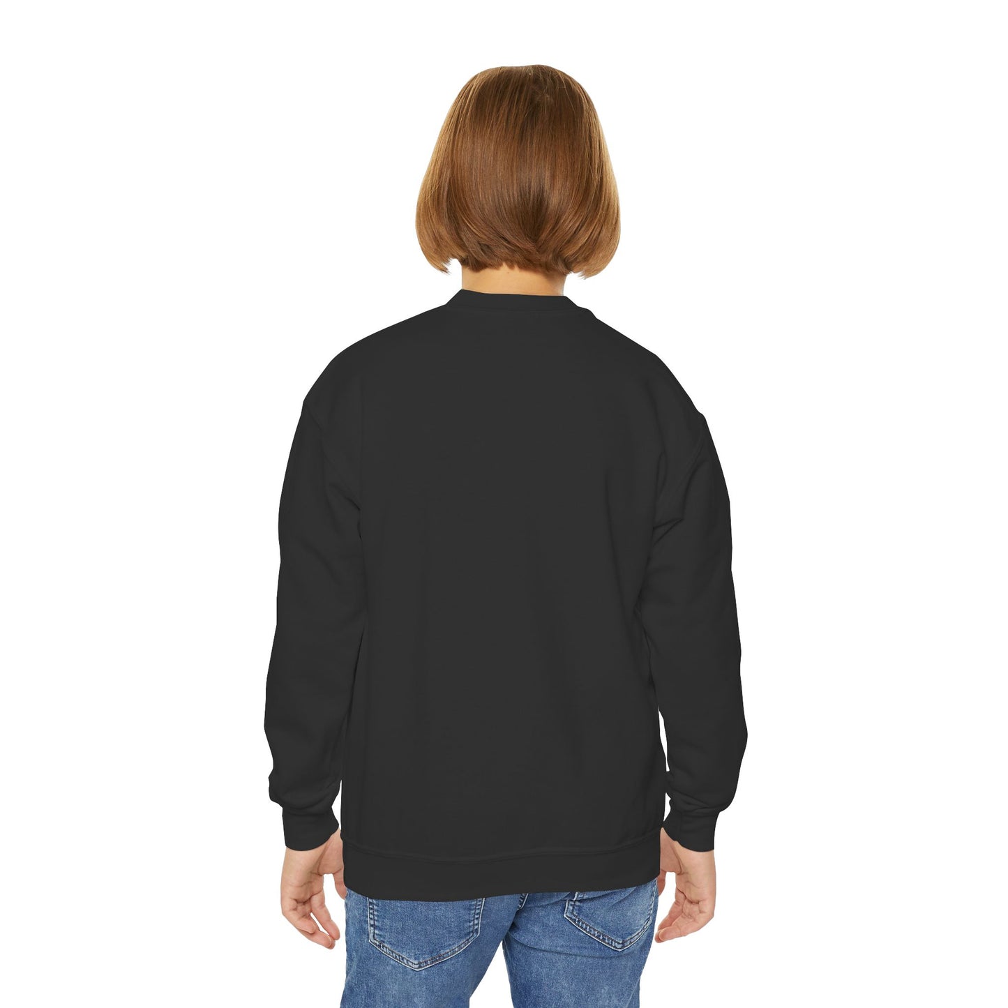Dinosaurs & Monster Trucks Are the Coolest Youth Crewneck Sweatshirt