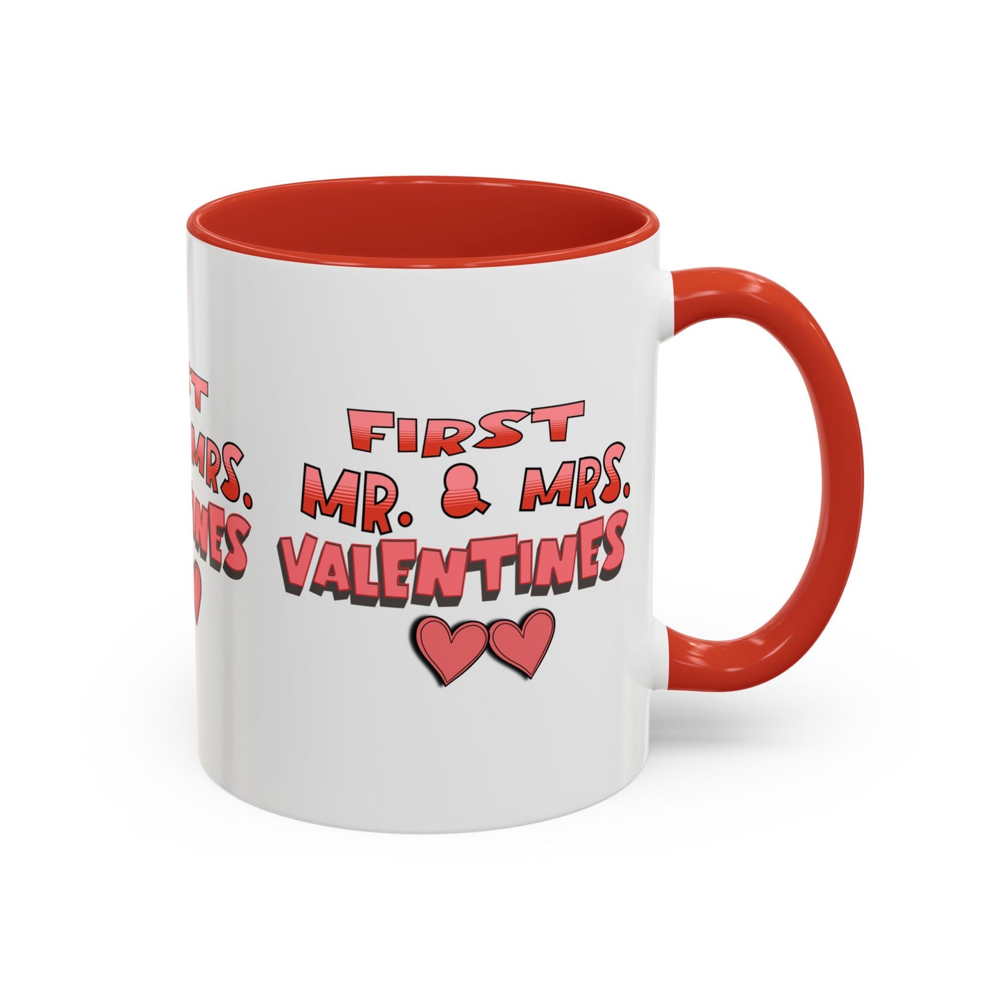 Coffee Mug - First Mr and Mrs Valentines Mug for Newlyweds