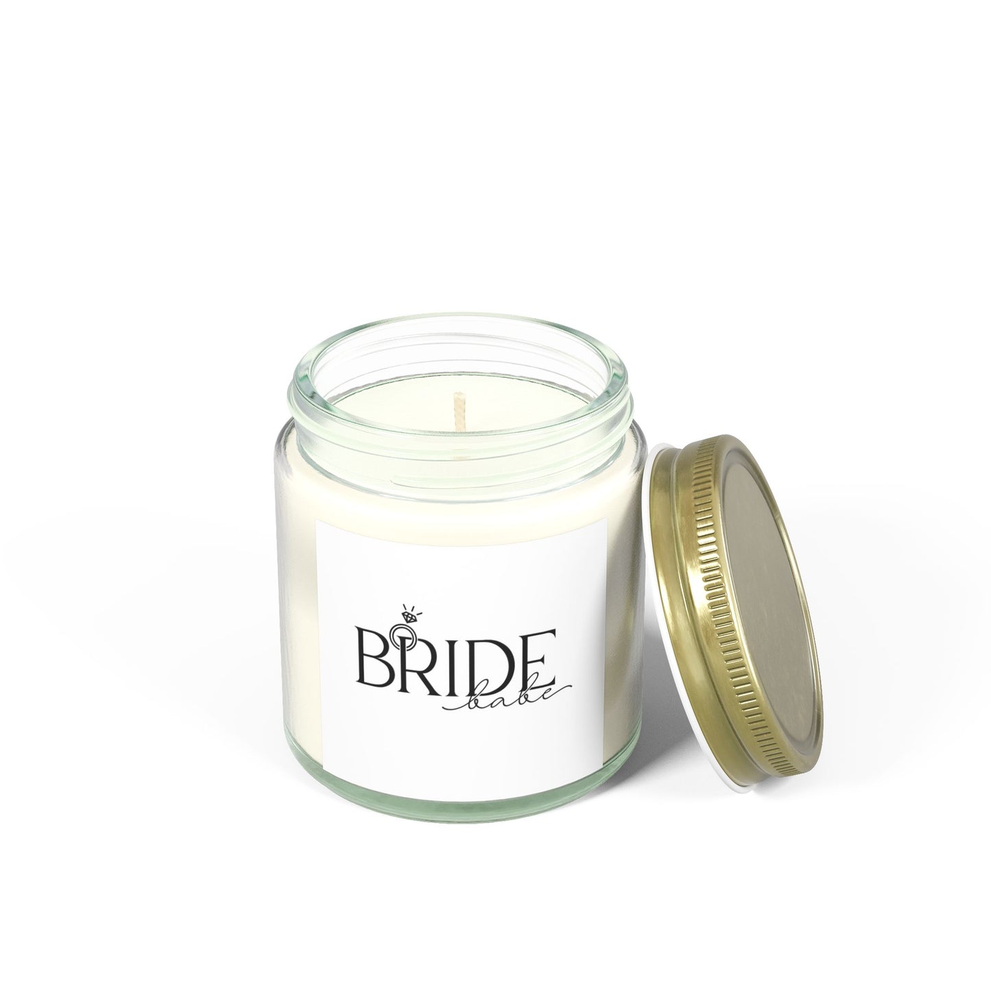 Bride Scented Candle - Coconut Apricot Wax (4oz, 9oz) | Perfect Wedding Gift