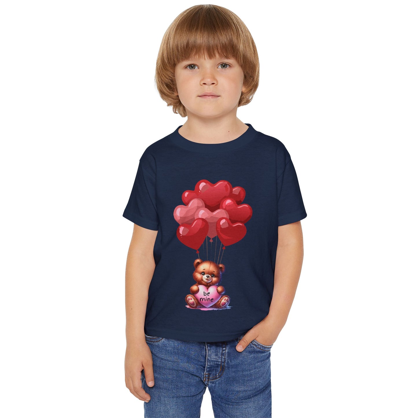 "Be Mine" – Adorable Teddy Bear Valentine’s Toddler Shirt