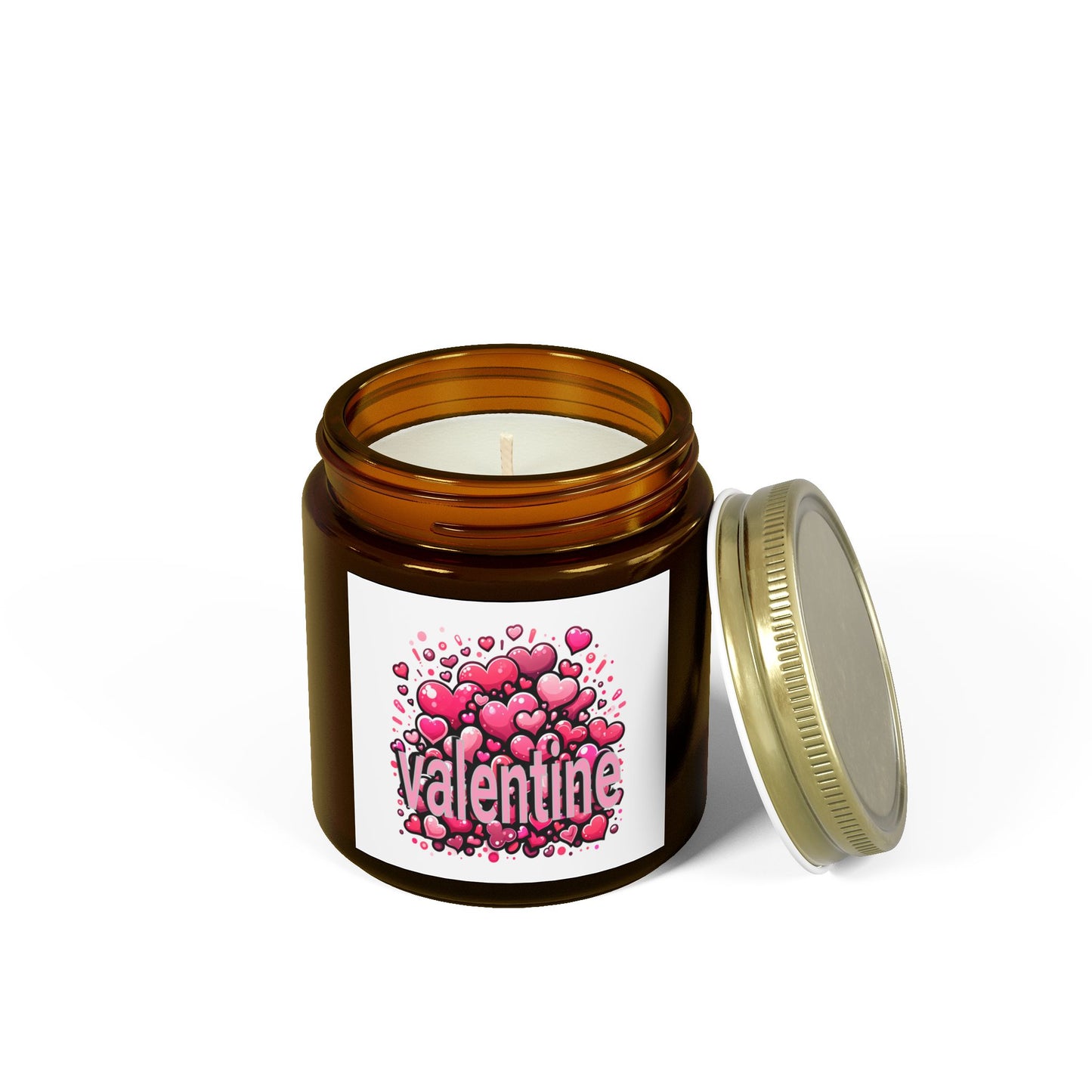 Scented Candles, Valentine Bouquet Heart Design