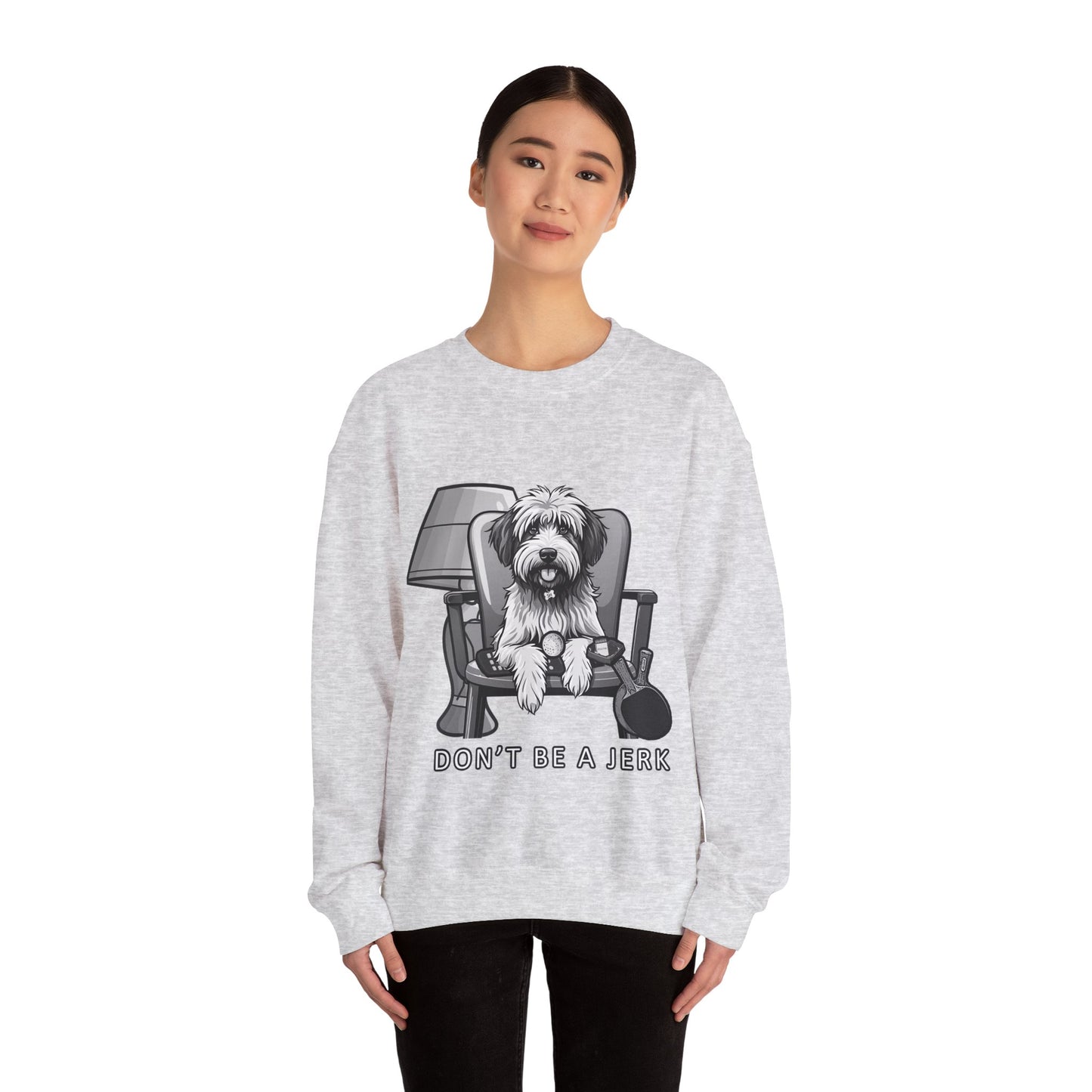 Funny Movie Inspired Unisex Sweatshirt - Don't be a Jerk Design