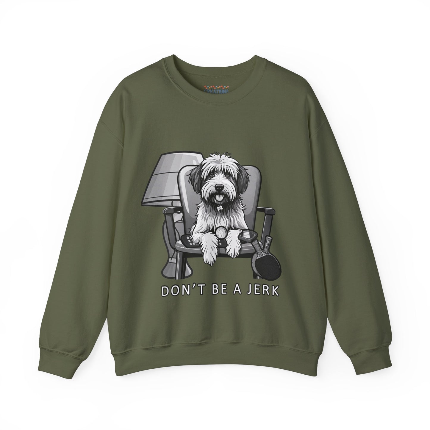 Funny Movie Inspired Unisex Sweatshirt - Don't be a Jerk Design