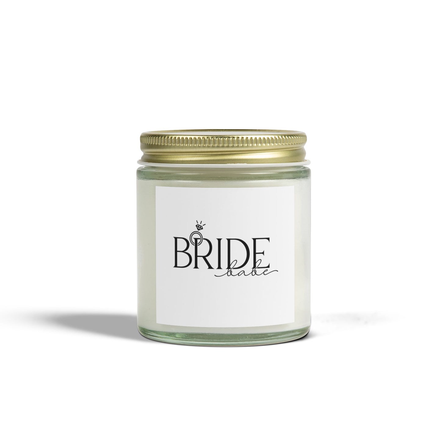 Bride Scented Candle - Coconut Apricot Wax (4oz, 9oz) | Perfect Wedding Gift
