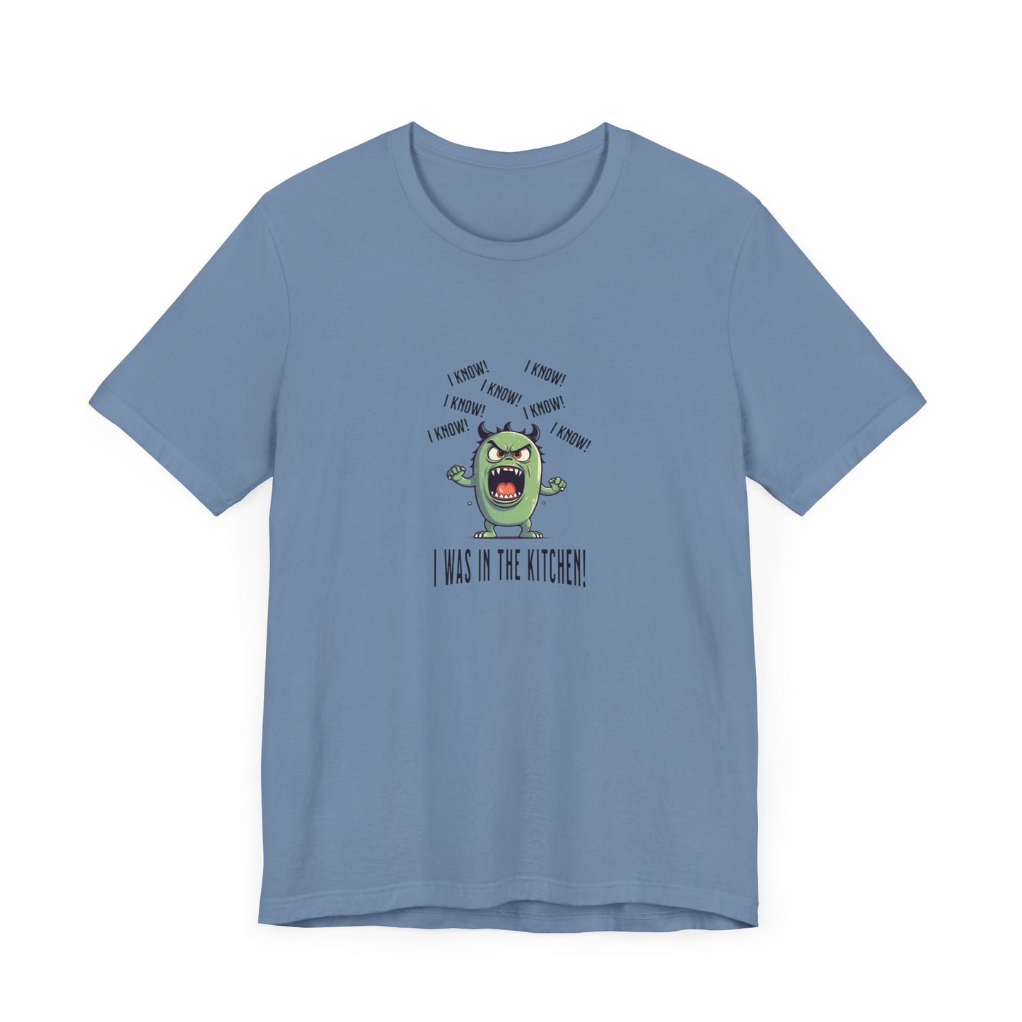 T-Shirt - Angry Monster Pickleball 'I Know, I'm in the Kitchen'