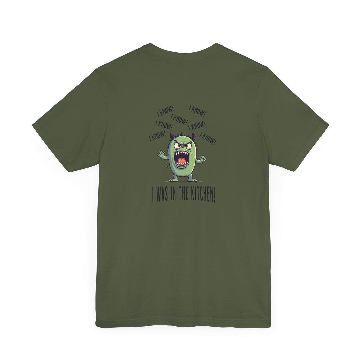 T-Shirt - Angry Monster Pickleball 'I Know, I'm in the Kitchen'