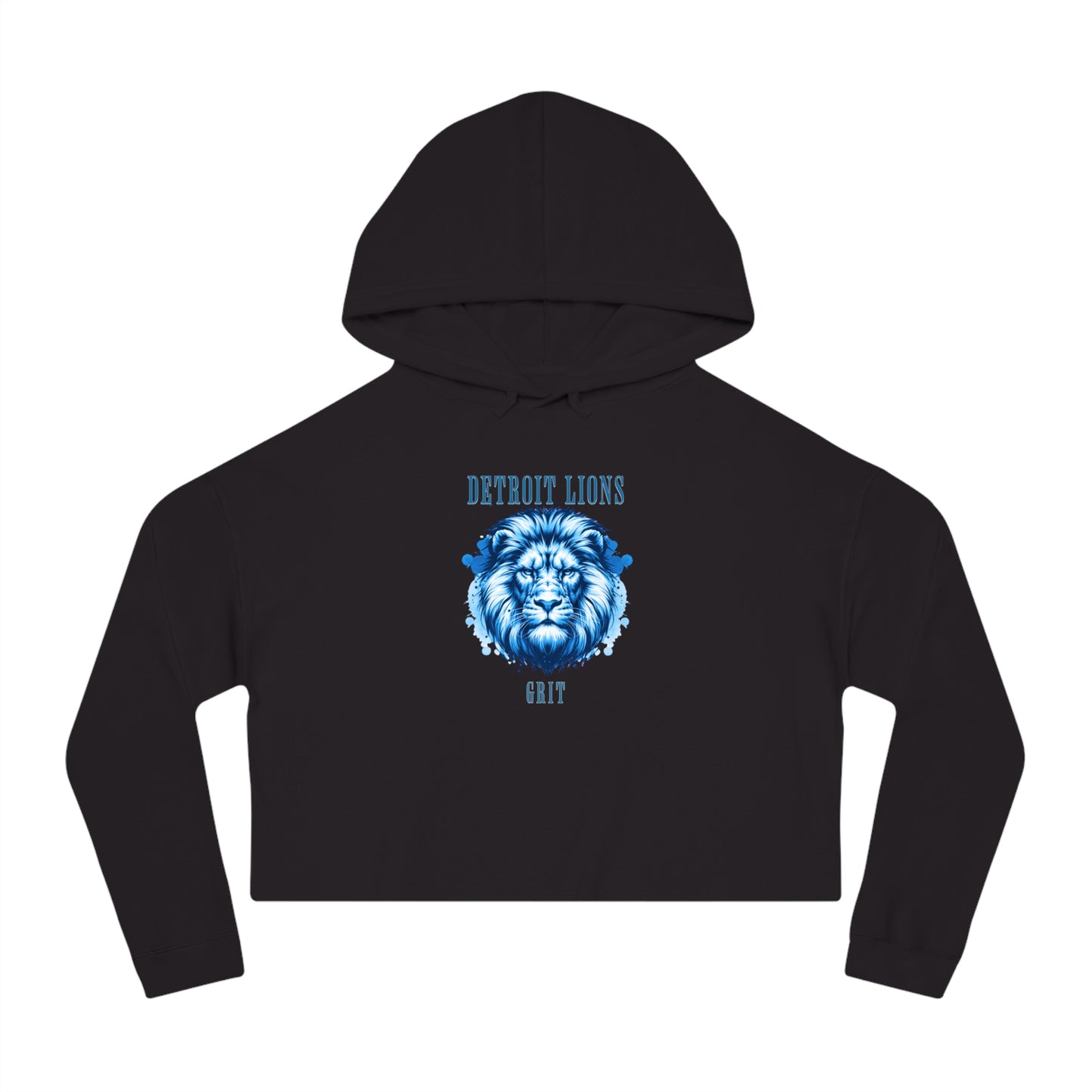 Cropped Hoodie Detroit Lions Grit