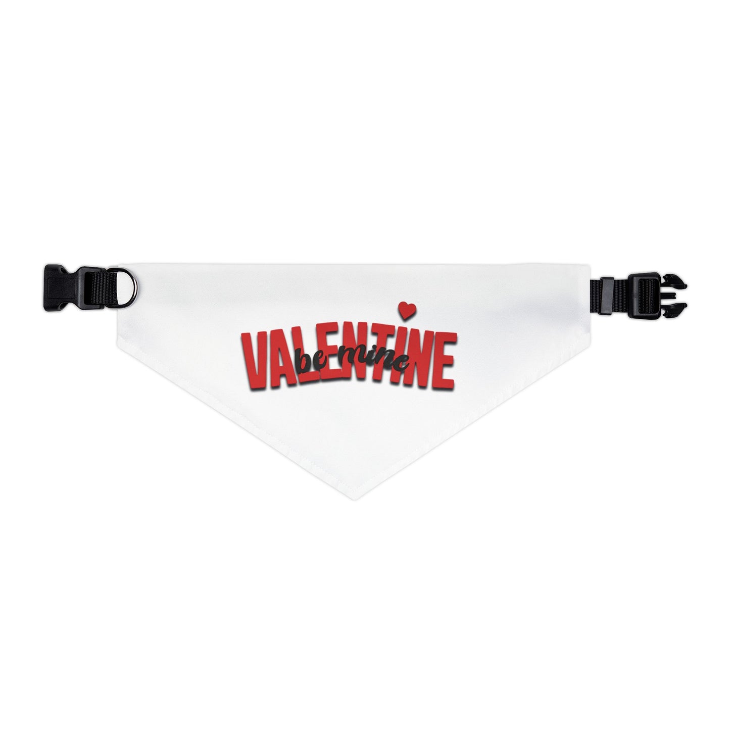 Pet Bandana Collar - Valentine, Be Mine