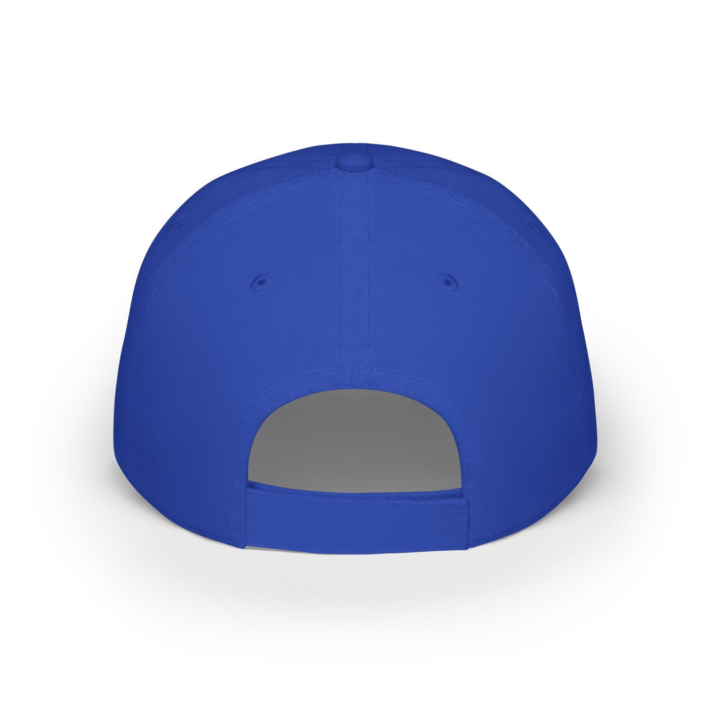"Mental Health Aromatherapy Hat – Lavender, Cannabis, Eucalyptus Leaves Design | Creations by Paulak" Low Profile Baseball Cap
