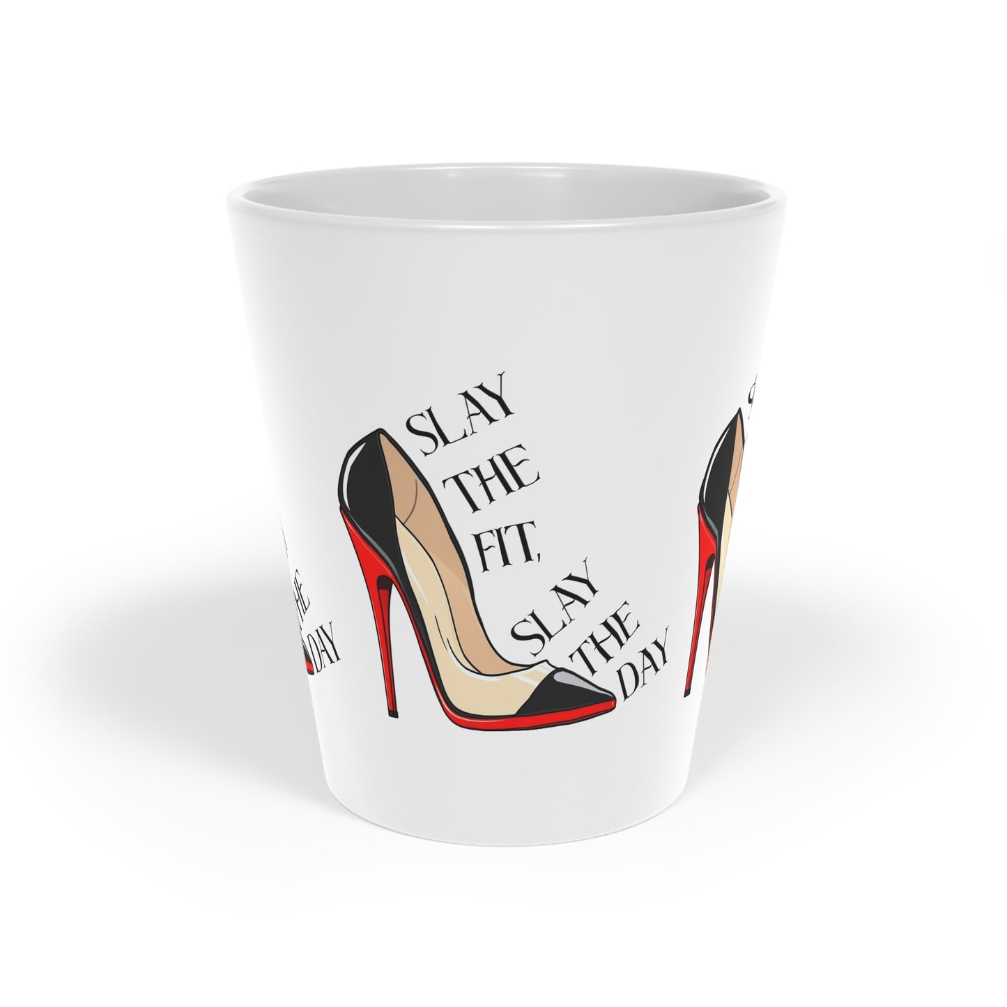 Latte Mug - Slay the Fit, Slay the Day