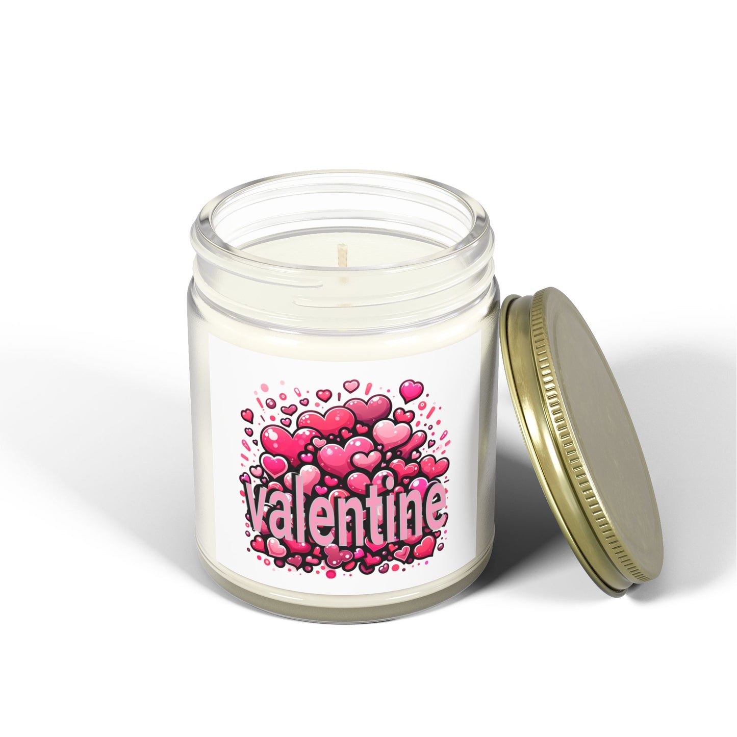Scented Candles, Valentine Bouquet Heart Design
