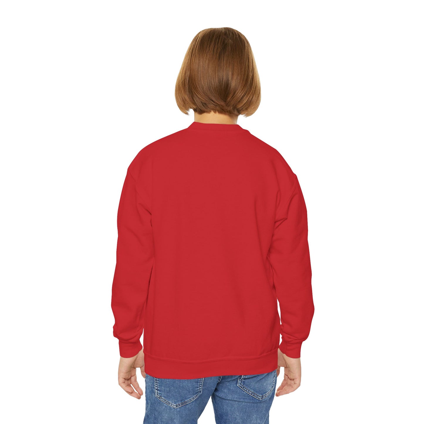Dinosaurs & Monster Trucks Are the Coolest Youth Crewneck Sweatshirt