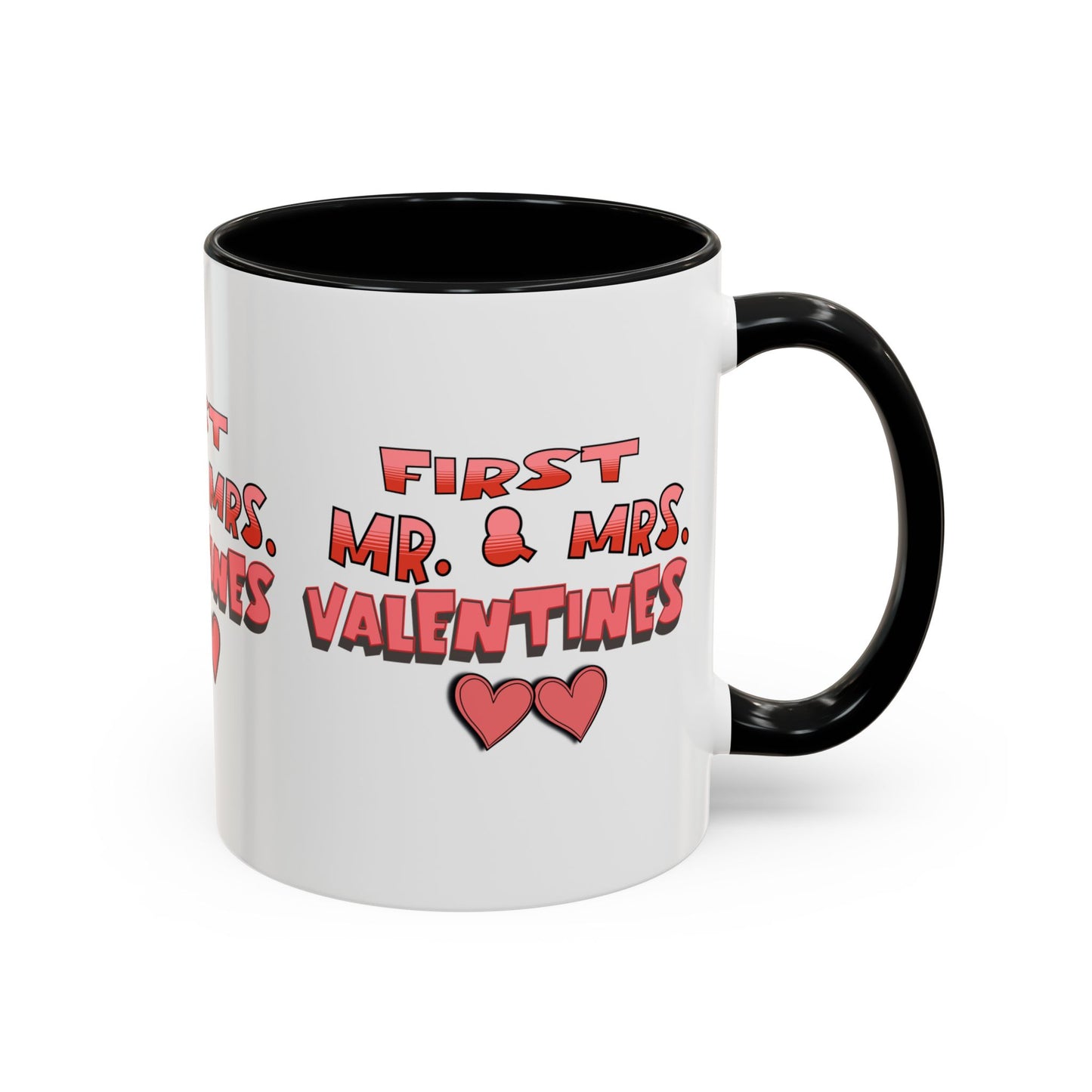 Coffee Mug - First Mr and Mrs Valentines Mug for Newlyweds
