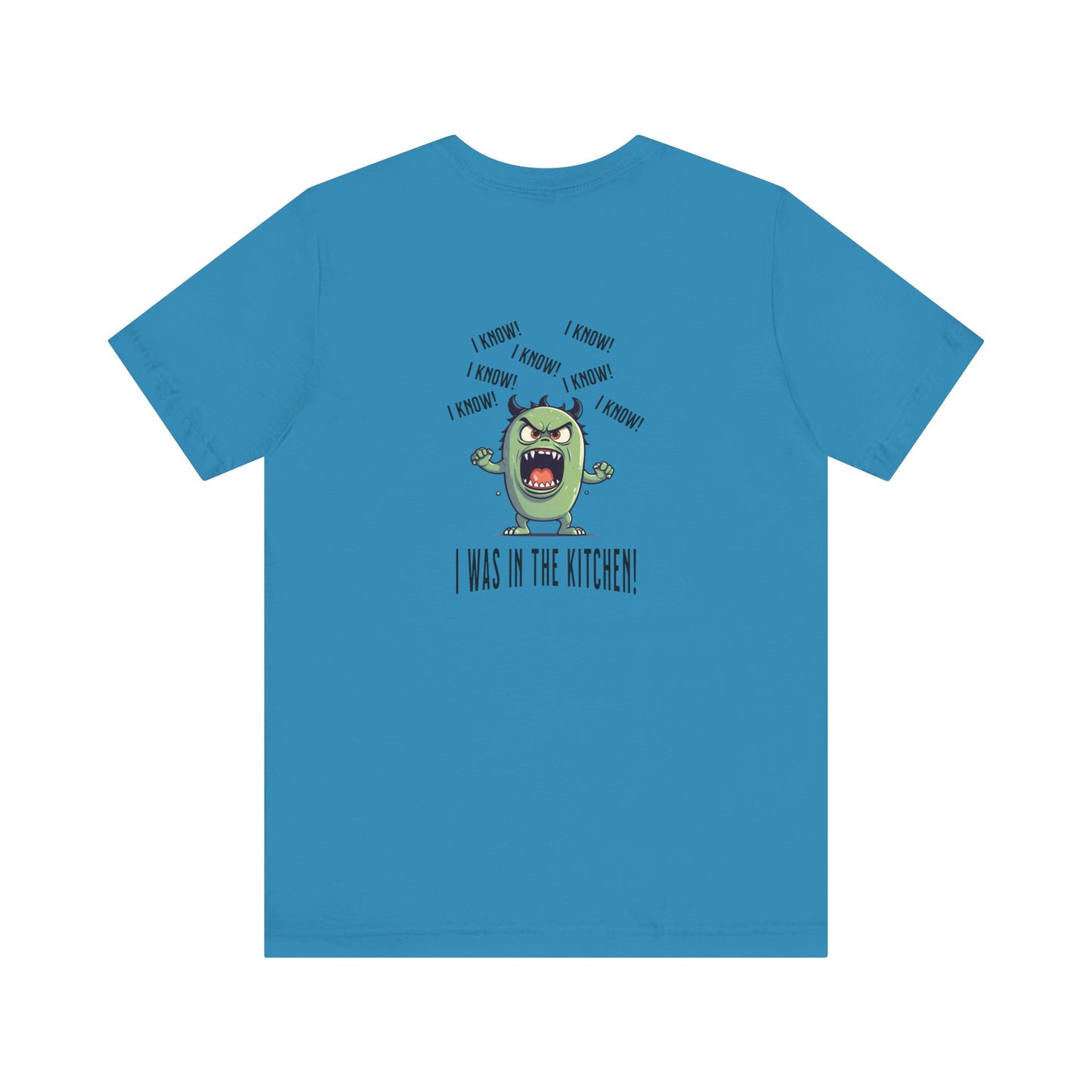 T-Shirt - Angry Monster Pickleball 'I Know, I'm in the Kitchen'