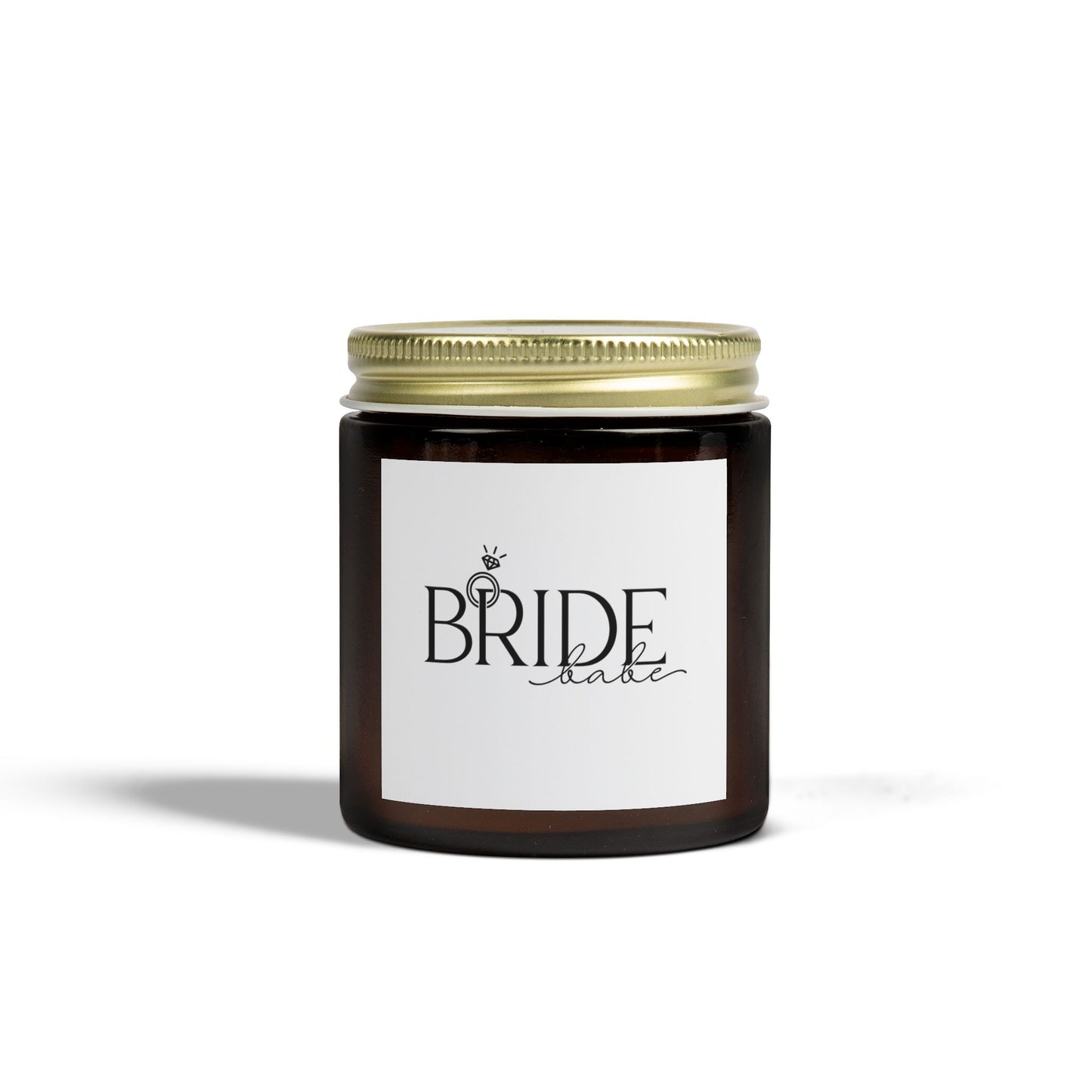 Bride Scented Candle - Coconut Apricot Wax (4oz, 9oz) | Perfect Wedding Gift
