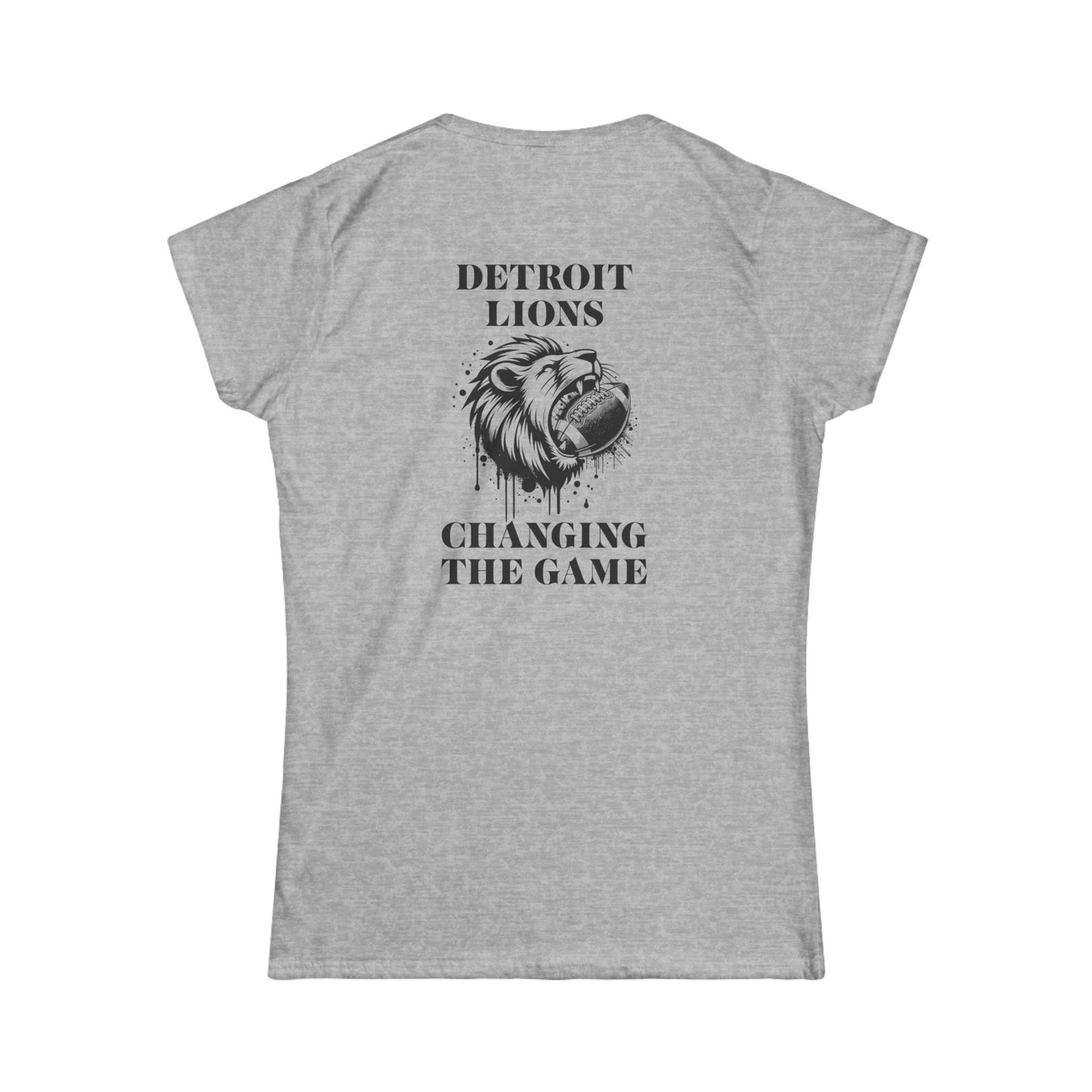 Women's Tee Detroit Lions Changing the Game