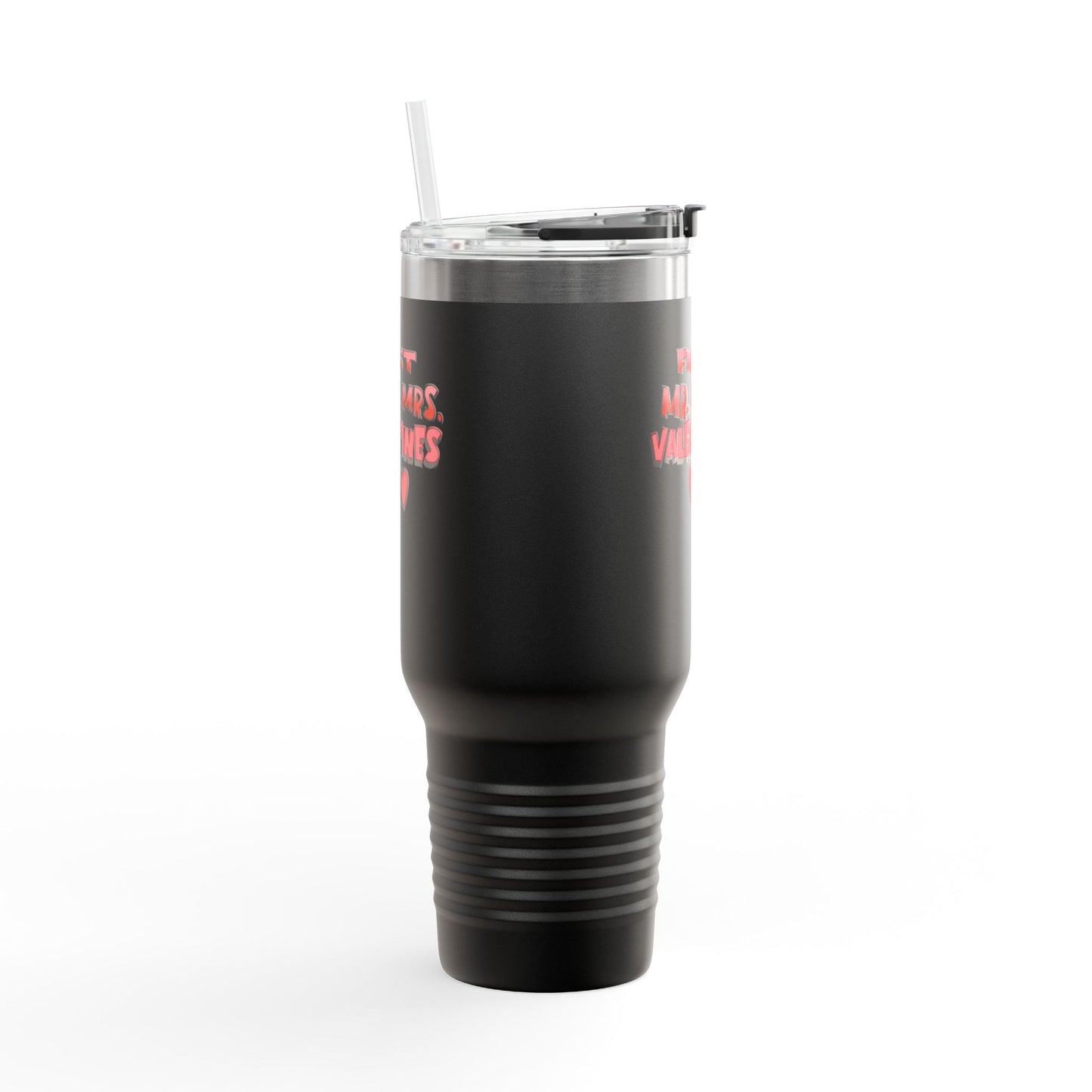 Valentines Insulated Travel Mug "First Mr. & Mrs. Valentines"