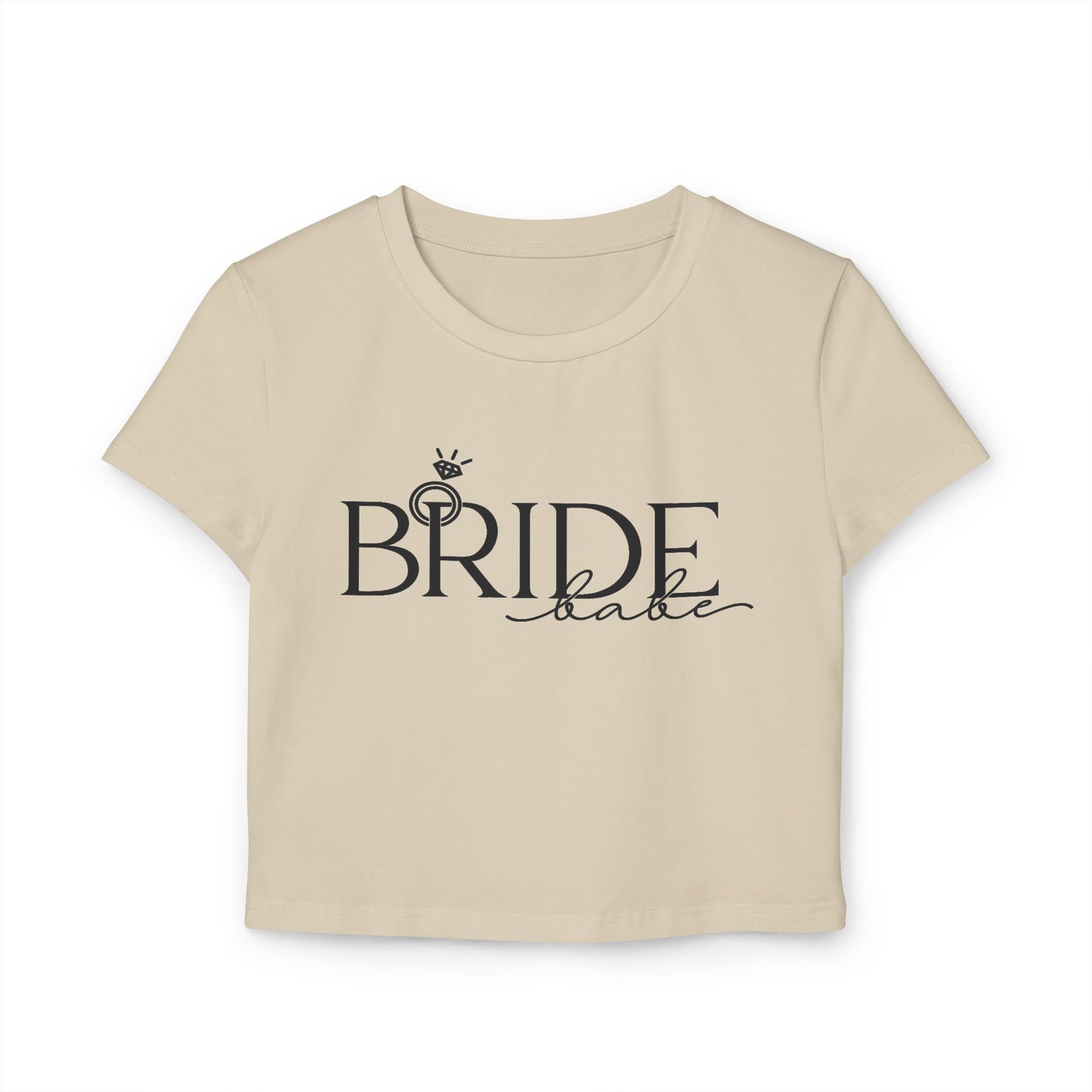 Bride Babes Cute Women's Baby Tee for Maid of Honor and Bridesmaids for bachelorette party