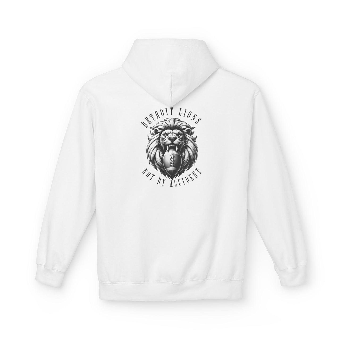 Hoodie for Football Fans - Detroit Lions, Not By Accident Design