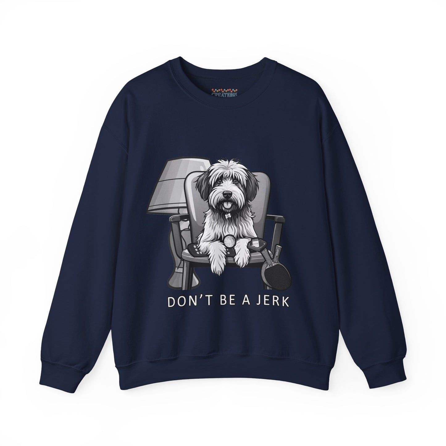 Funny Movie Inspired Unisex Sweatshirt - Don't be a Jerk Design