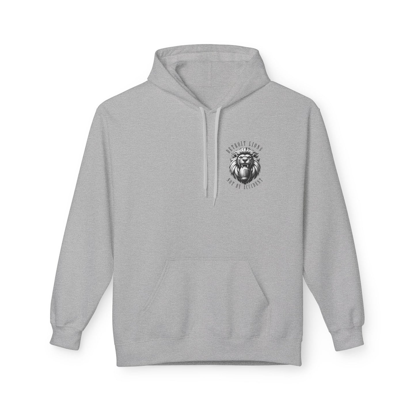 Hoodie for Football Fans - Detroit Lions, Not By Accident Design