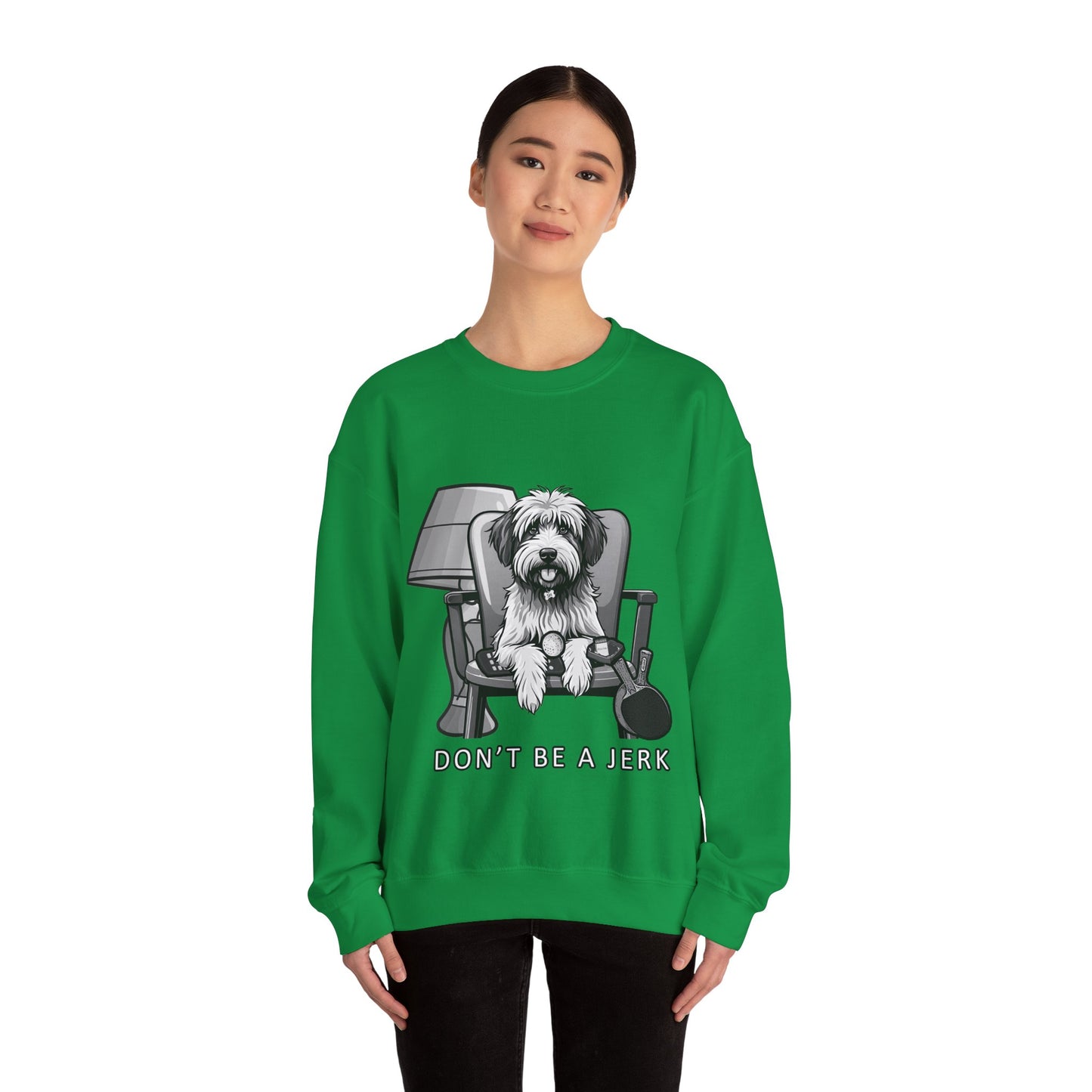 Funny Movie Inspired Unisex Sweatshirt - Don't be a Jerk Design