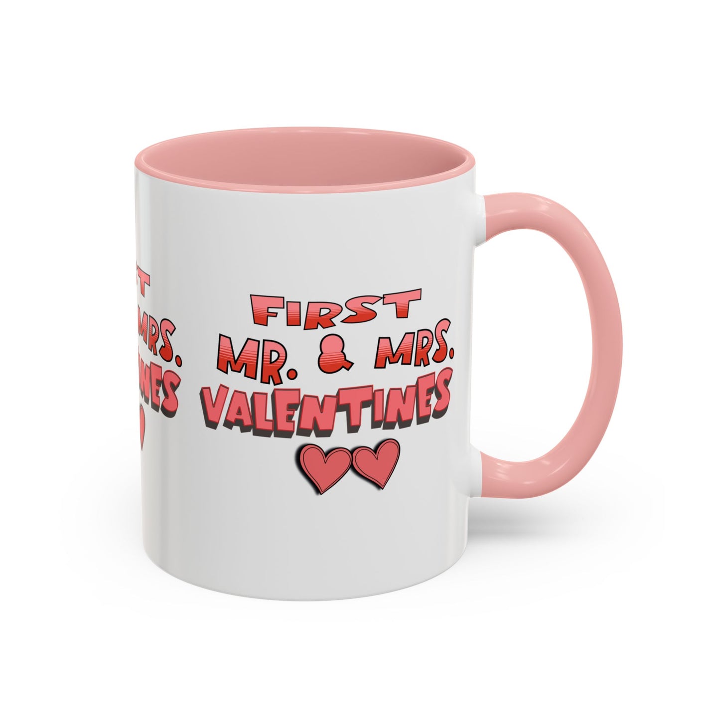 Coffee Mug - First Mr and Mrs Valentines Mug for Newlyweds