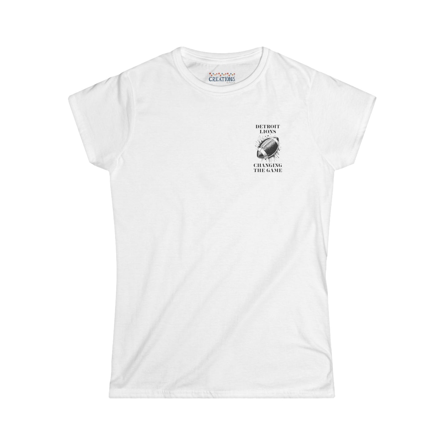 Women's Tee Detroit Lions Changing the Game