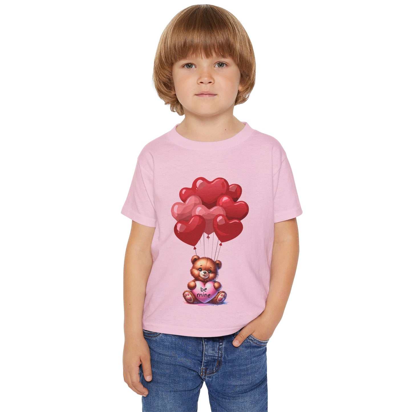 "Be Mine" – Adorable Teddy Bear Valentine’s Toddler Shirt