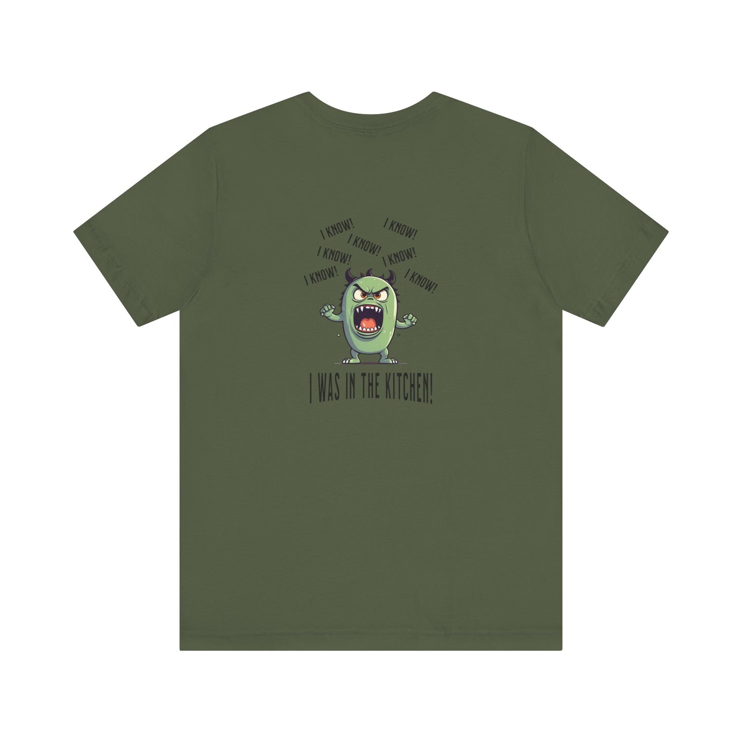 T-Shirt - Angry Monster Pickleball 'I Know, I'm in the Kitchen'