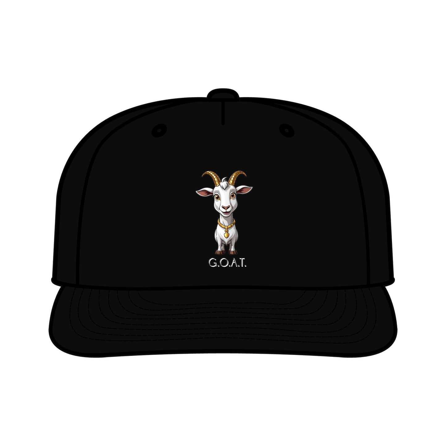 G.O.A.T. Hat – Cartoon Goat Design, Inspire Your Inner Greatness Surf Cap