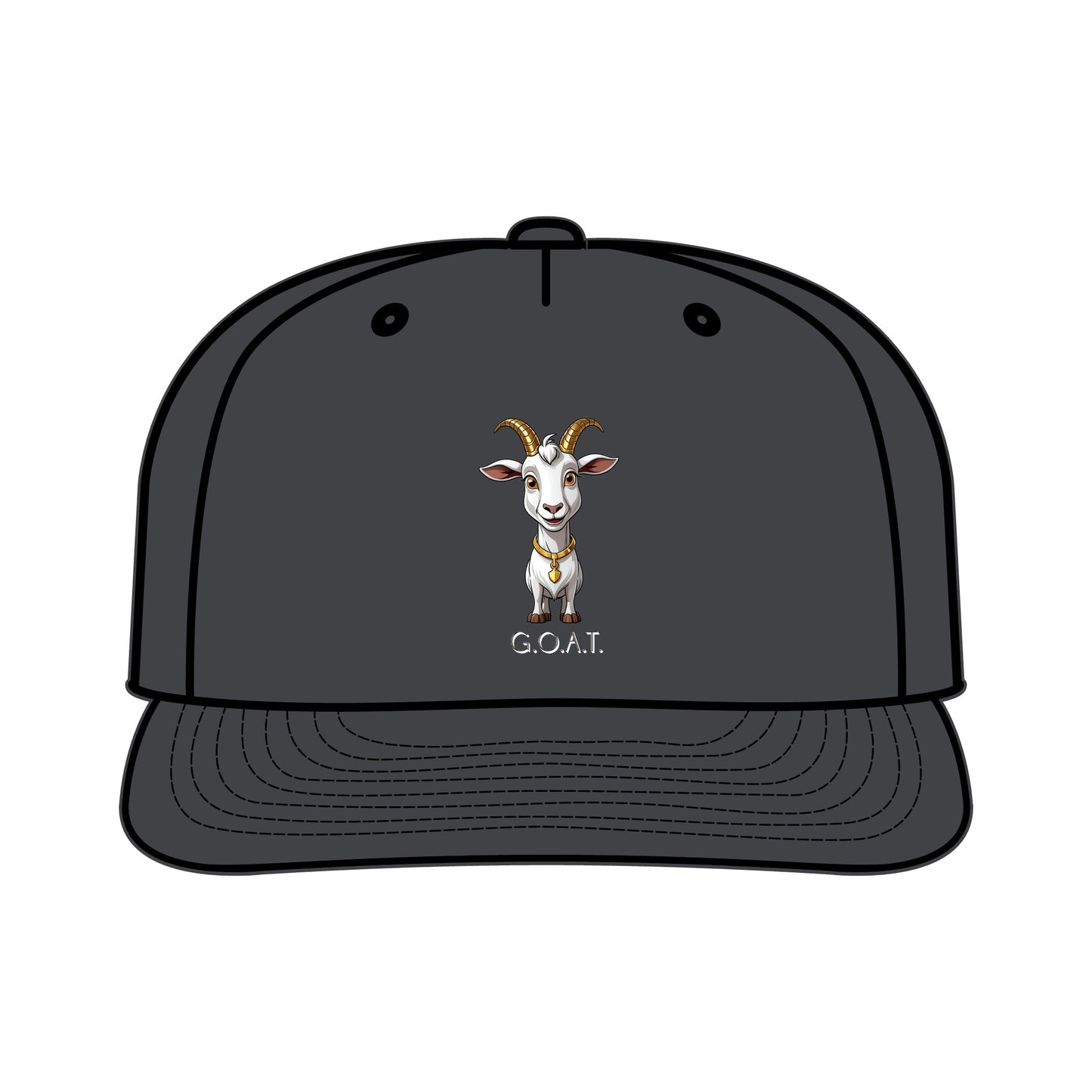 G.O.A.T. Hat – Cartoon Goat Design, Inspire Your Inner Greatness Surf Cap