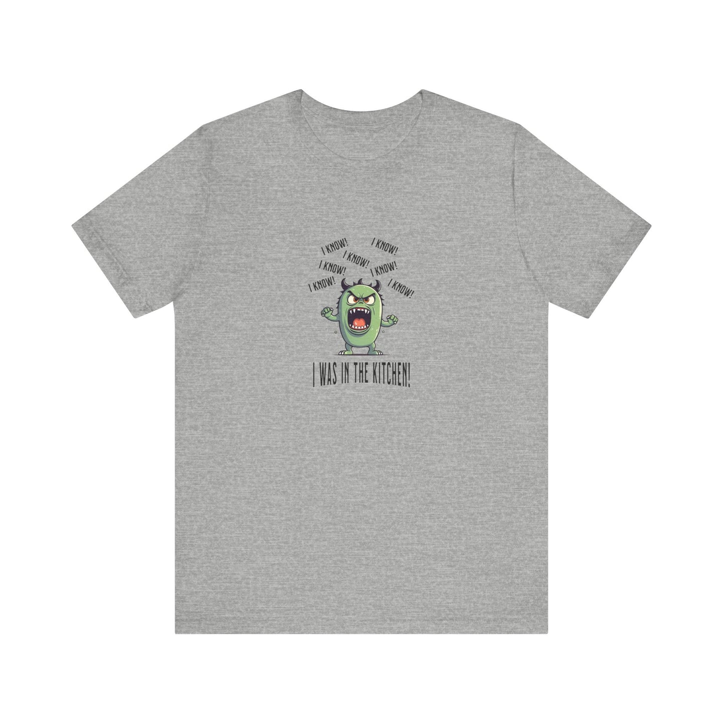 T-Shirt - Angry Monster Pickleball 'I Know, I'm in the Kitchen'
