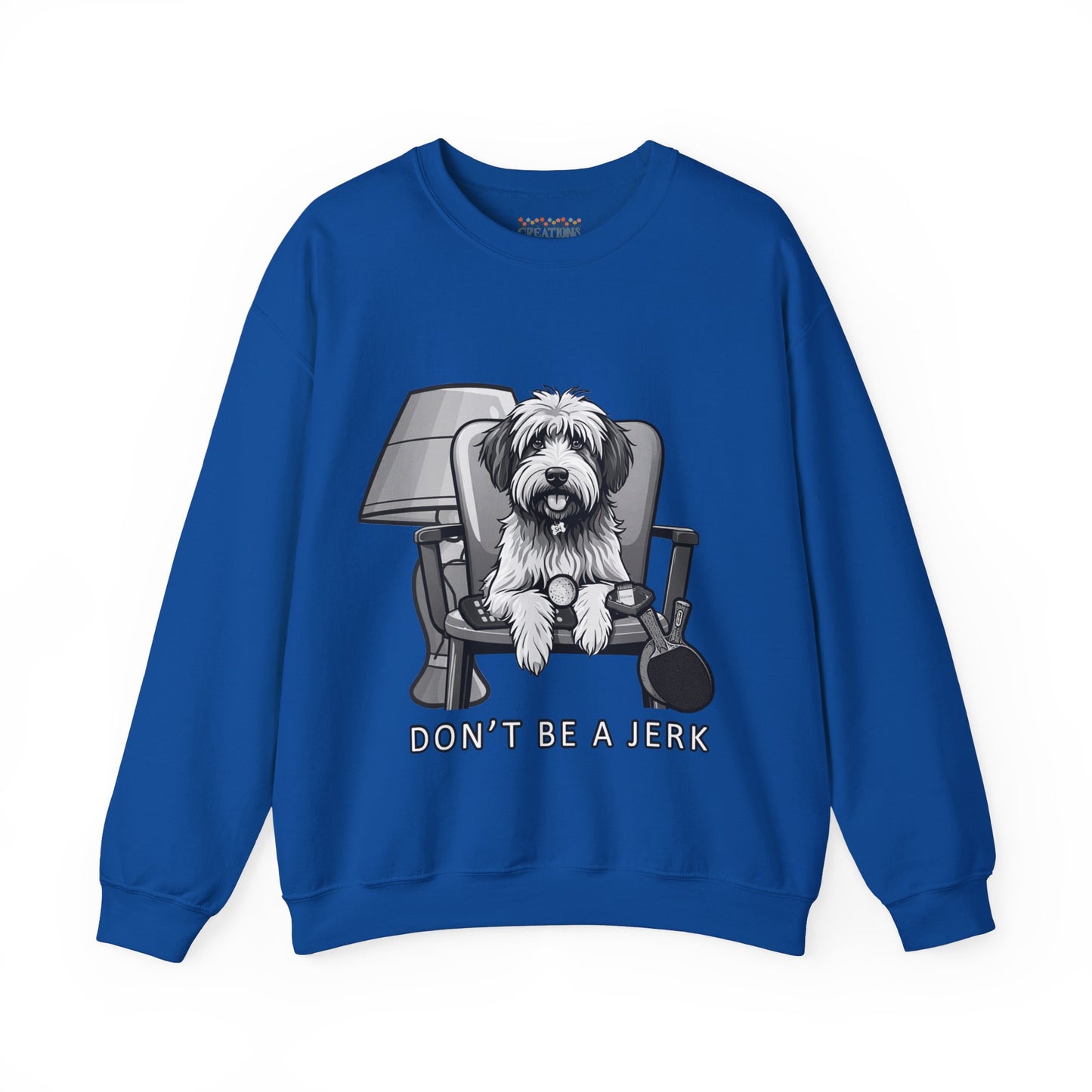 Funny Movie Inspired Unisex Sweatshirt - Don't be a Jerk Design