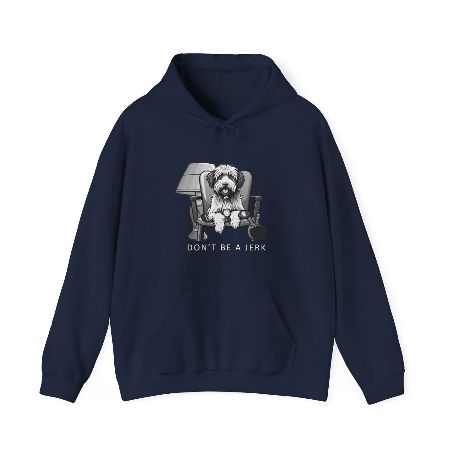 "Don’t Be a Jerk Hoodie – Funny ‘The Jerk’ Movie Reference Design" Unisex Heavy Blend™ Hooded Sweatshirt