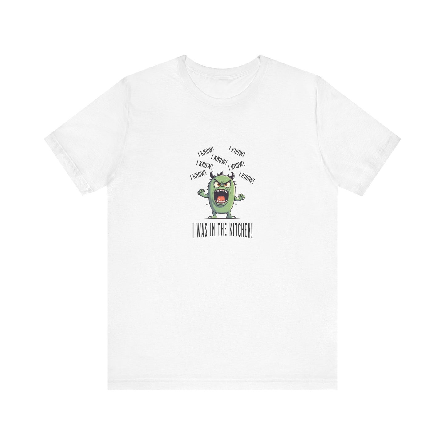 T-Shirt - Angry Monster Pickleball 'I Know, I'm in the Kitchen'