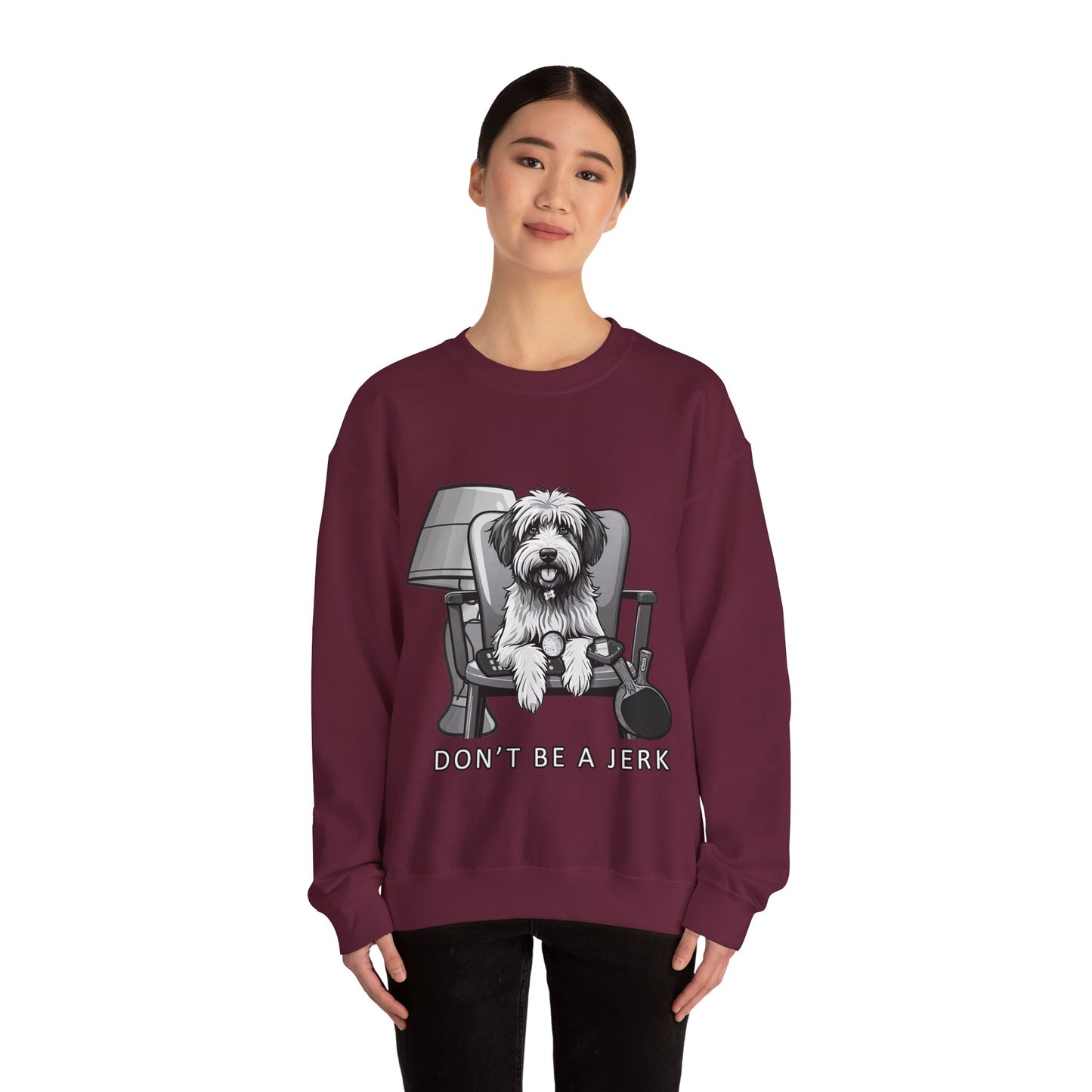 Funny Movie Inspired Unisex Sweatshirt - Don't be a Jerk Design