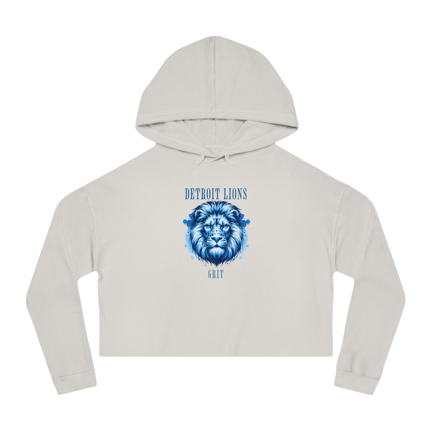 Cropped Hoodie Detroit Lions Grit